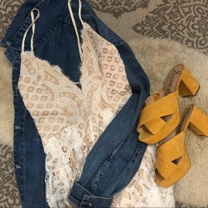 White lace romper! CALLING ALL BRIDES